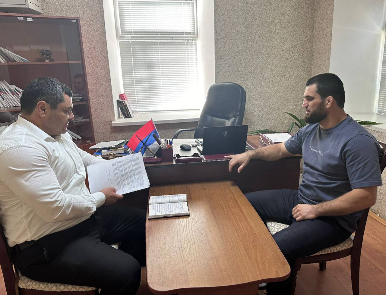 Рабочая встреча по вопросам перевода  социальных выплат в кредитные учреждения.