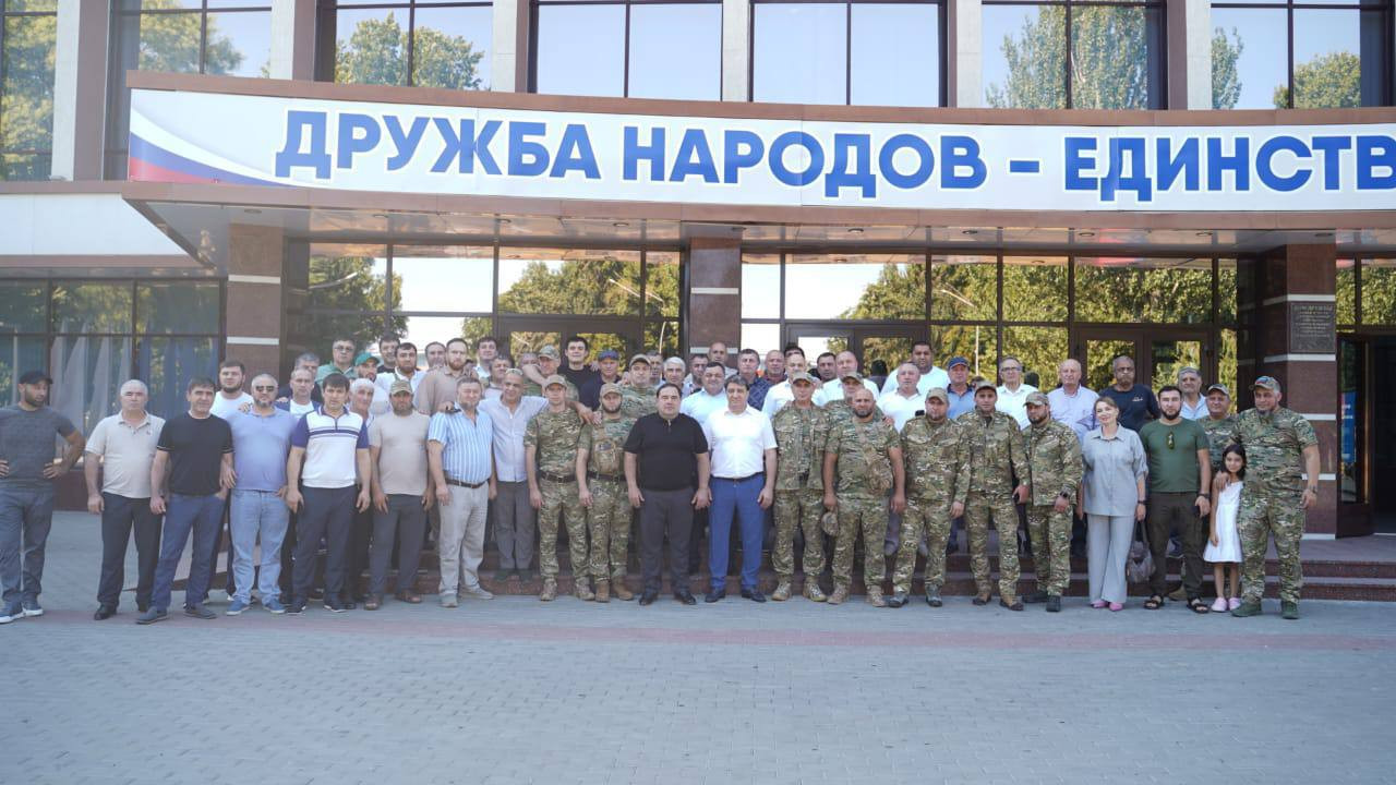 Проводы на СВО.