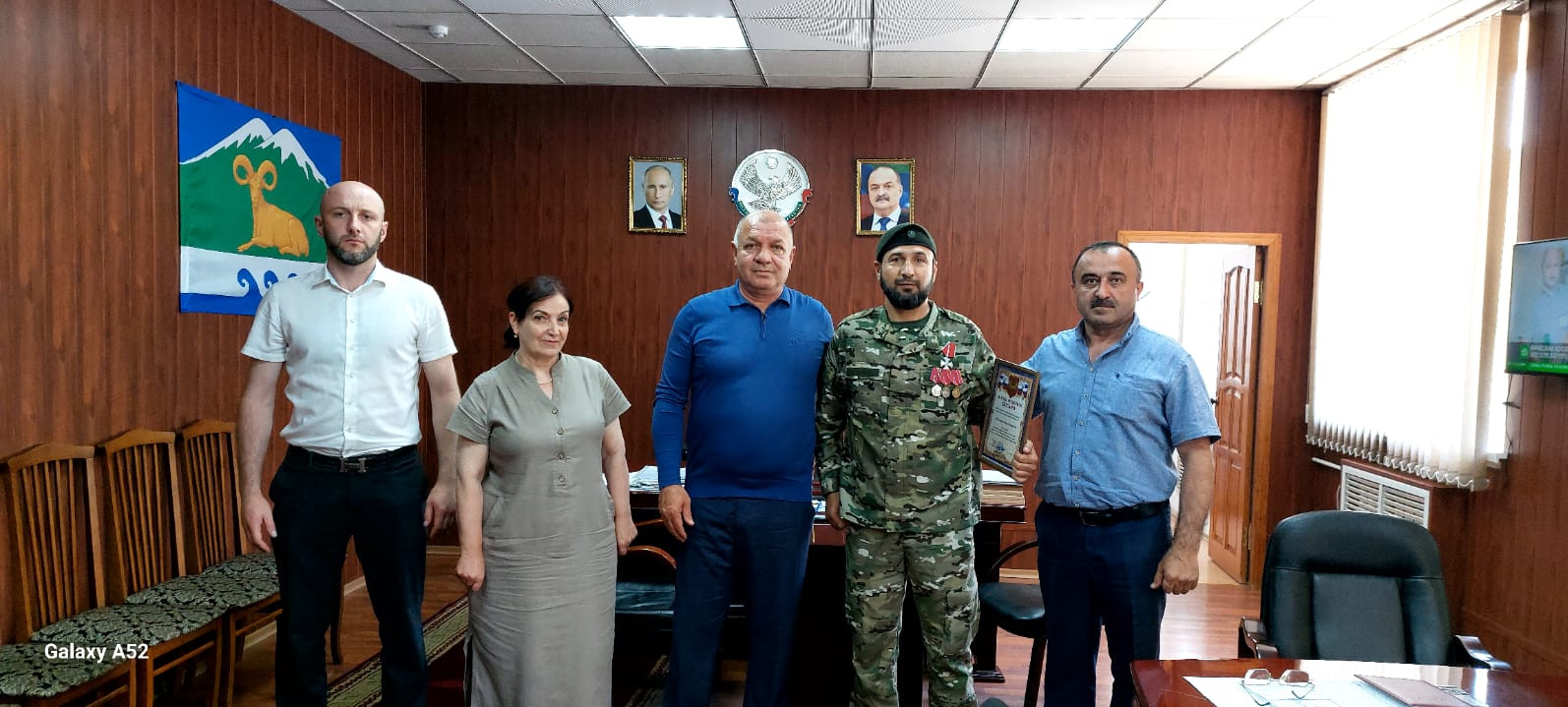 Ко Дню России - Встреча с  контрактником  СВО