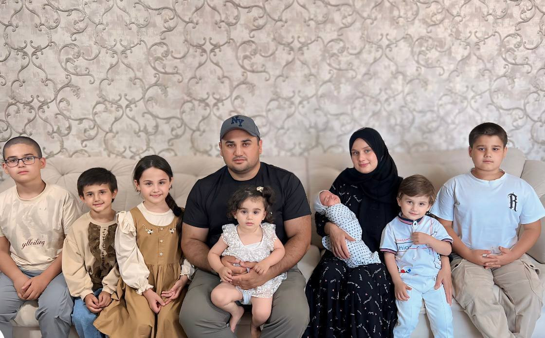 В рамках публикаций приуроченных к Году семьи, знакомим вас с многодетной семьей Ибрагимовых из села Карланюрт Хасавюртовского района