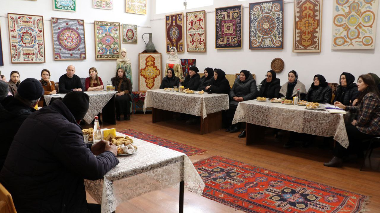 Встреча с семьями погибших участников СВО состоялась в Кайтагском районе.