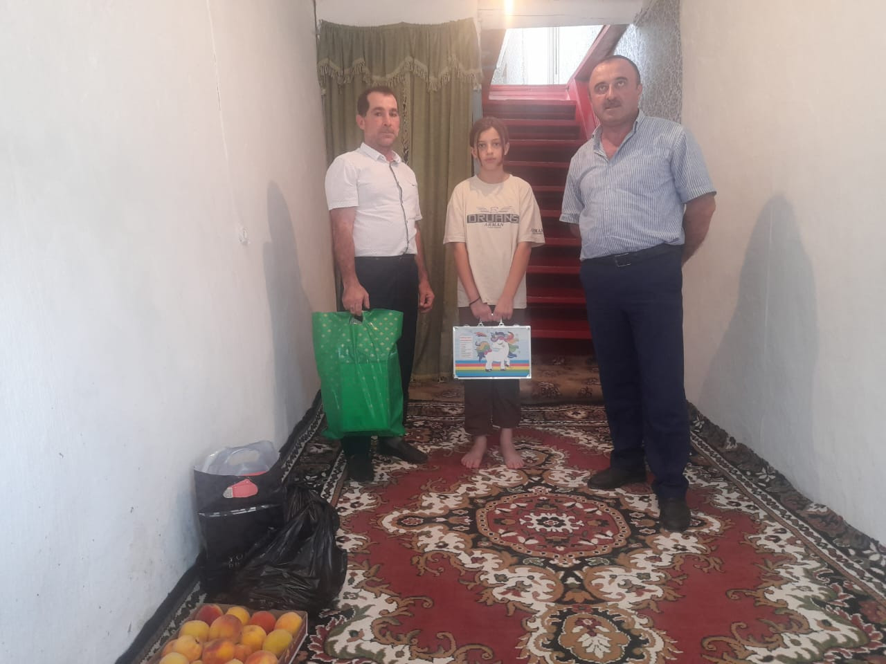 Посещение  семьи  без вести  пропавшего  военнослужащего