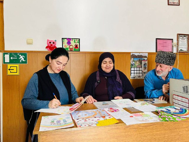 Конкурс рисунков к 8 марта!