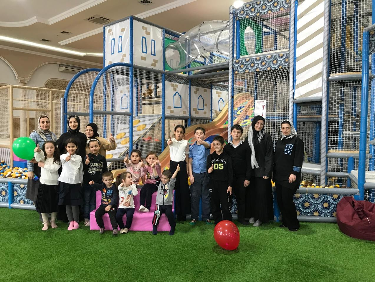 Посещение детского клуба Royal kids