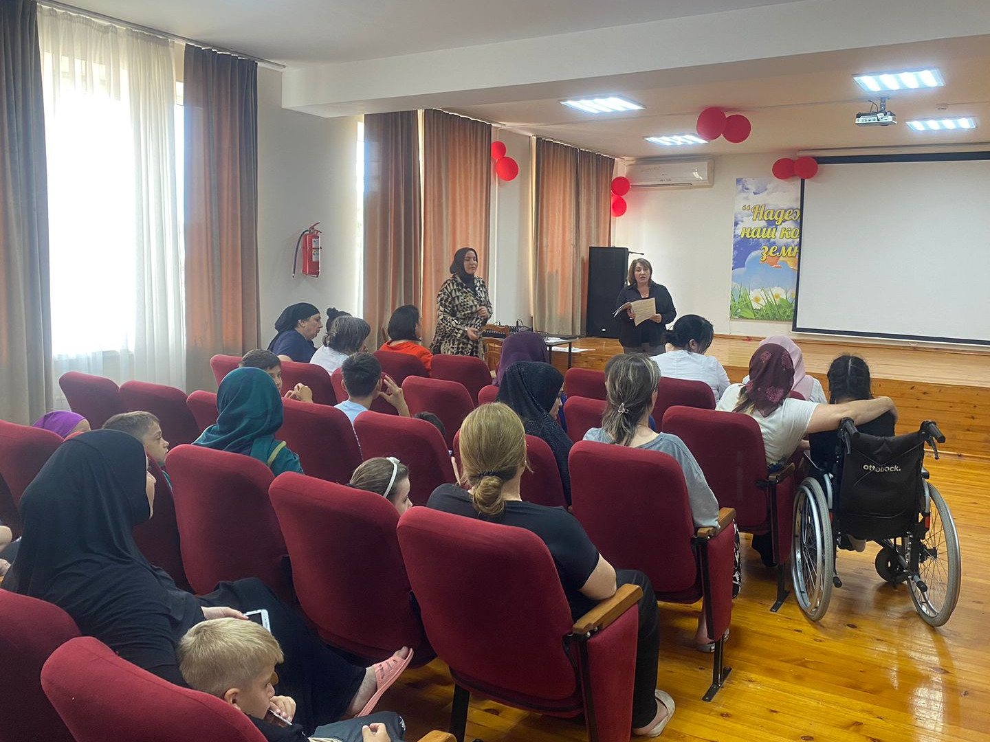 Собрание с родителями детей, проходящих реабилитацию в Центре