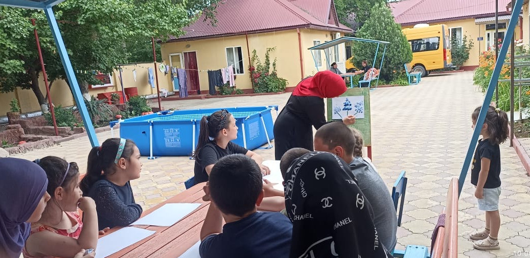 Рисование сирени