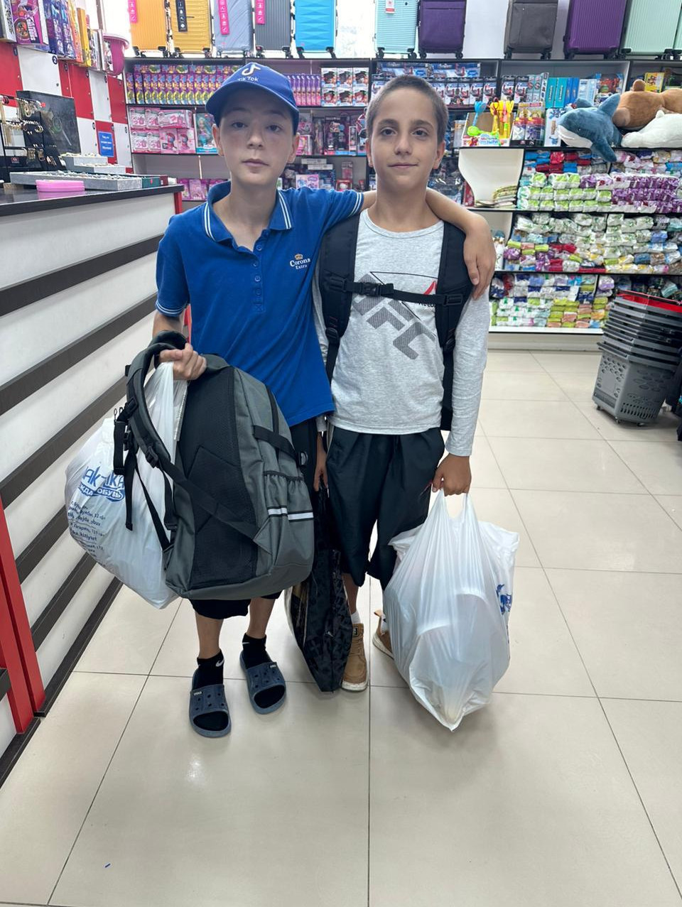 Акция" Собери ребенка в школу"