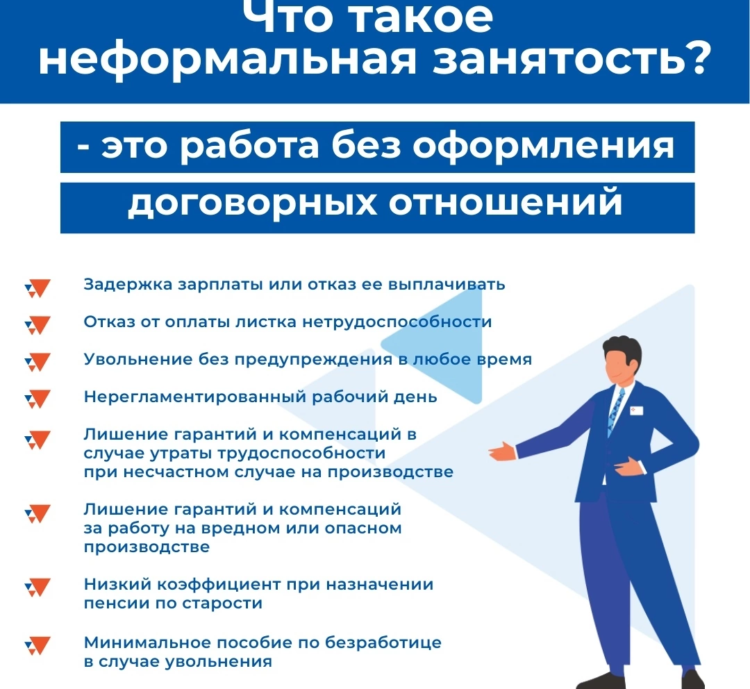 Трудовые отношения по устной договоренности приводят к ряду негативных последствий для работников!