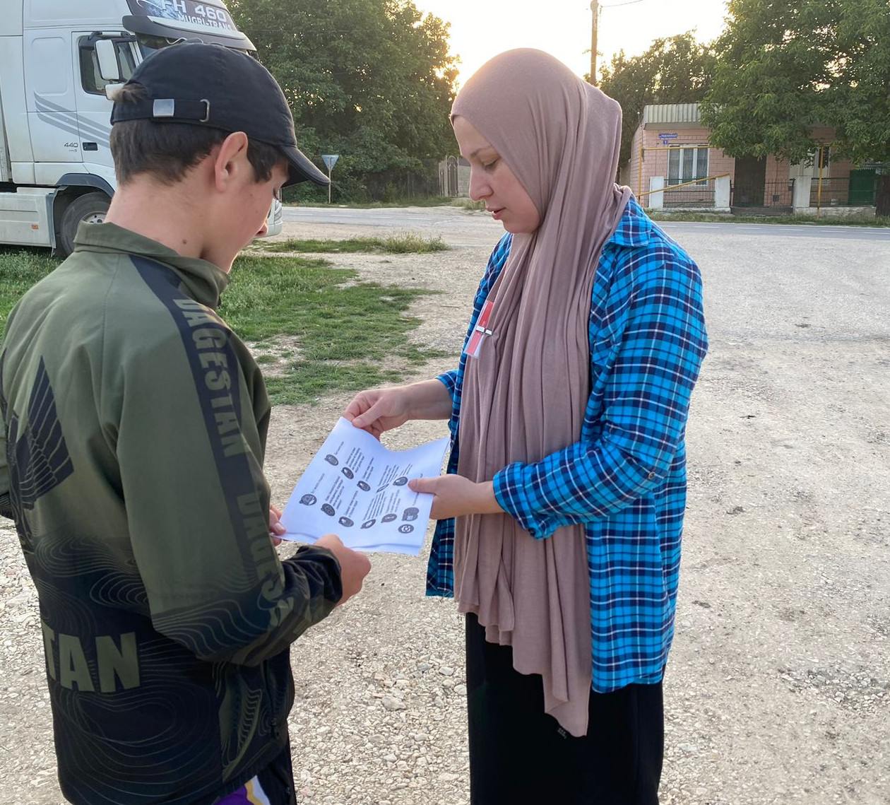 Акция "Мы против наркотиков" в с.Мюрего