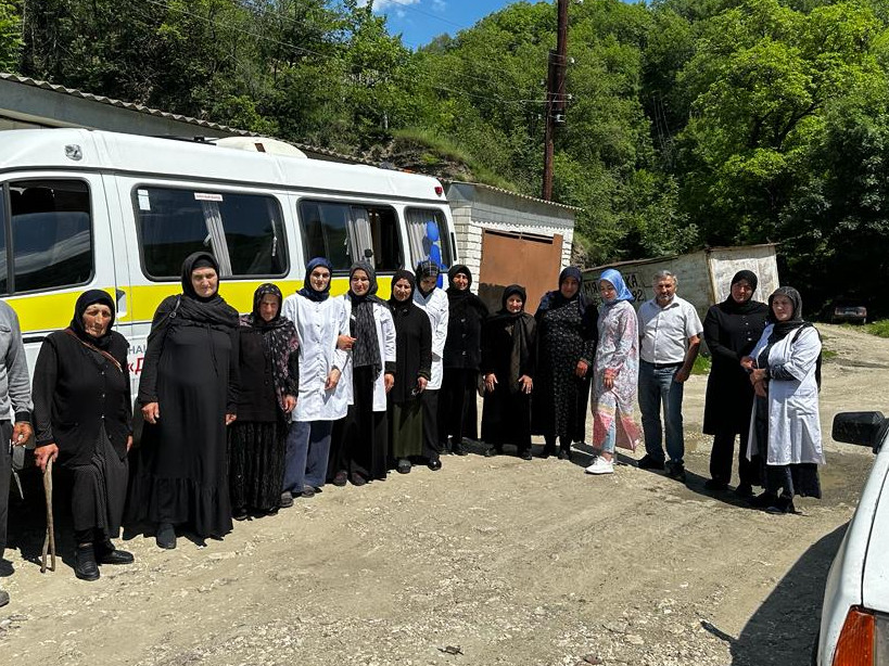 Выезд мобильной бригады в с. Куяда.