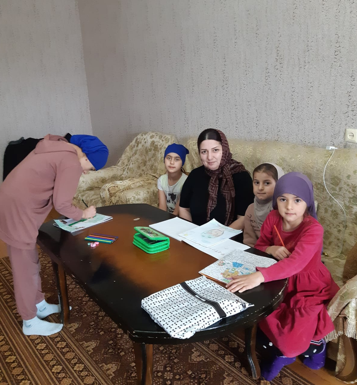 Работа психолога.