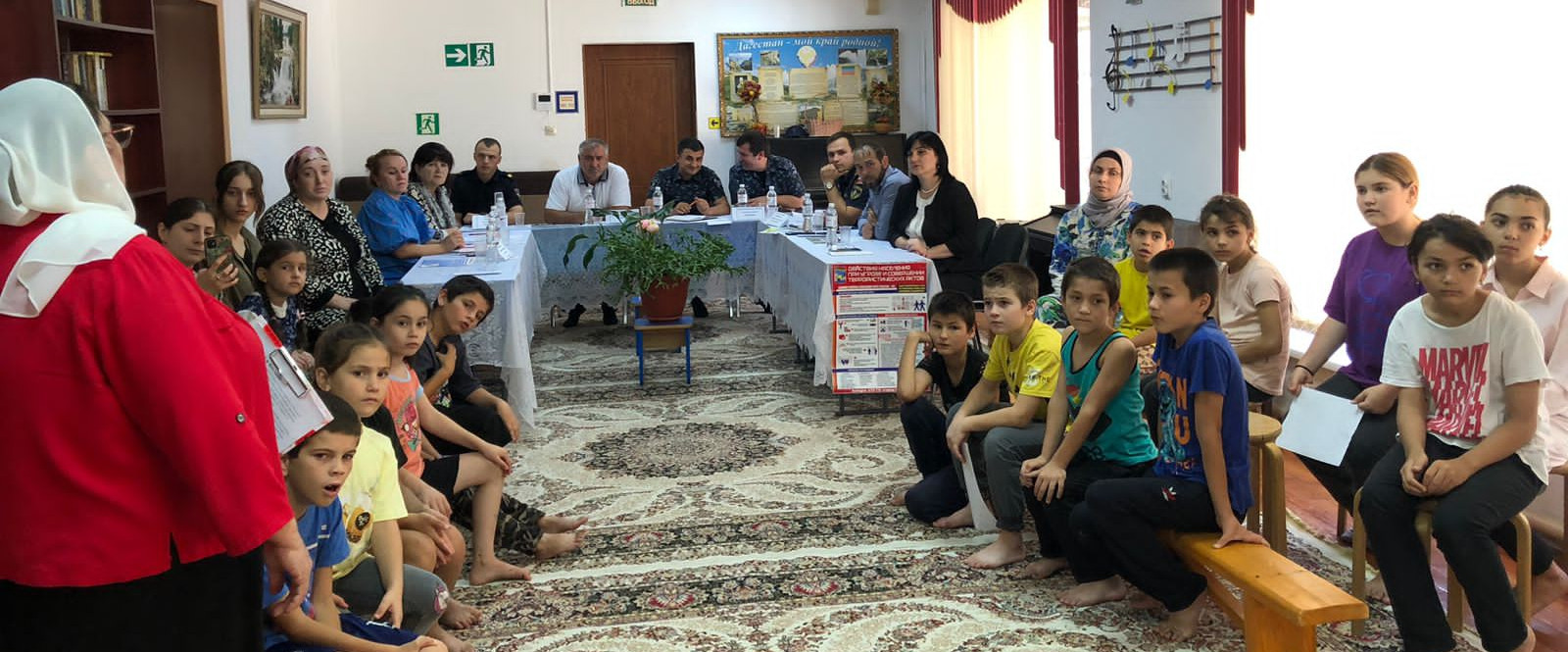 В Кизилюртовском Реабилитационном центре с участием специалистов отработаны действия при террористической угрозе