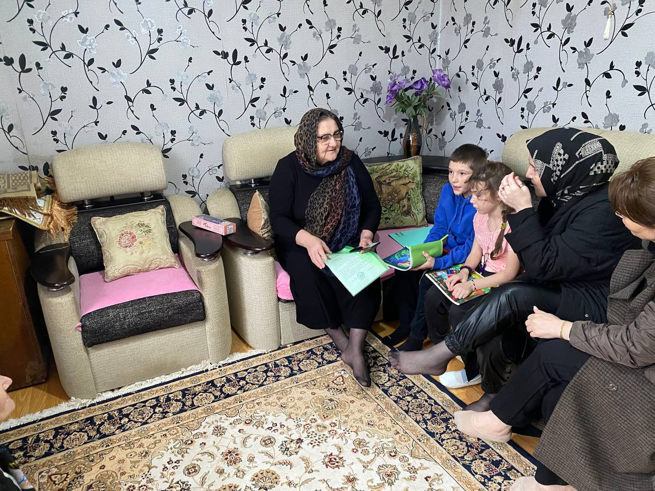 Социально психологический патронаж  семьи.