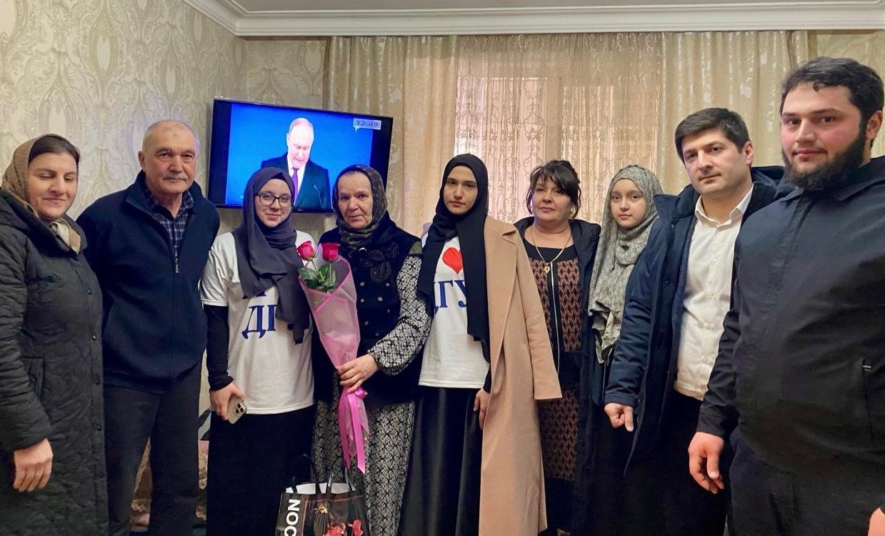 Акция совместно с волонтерами