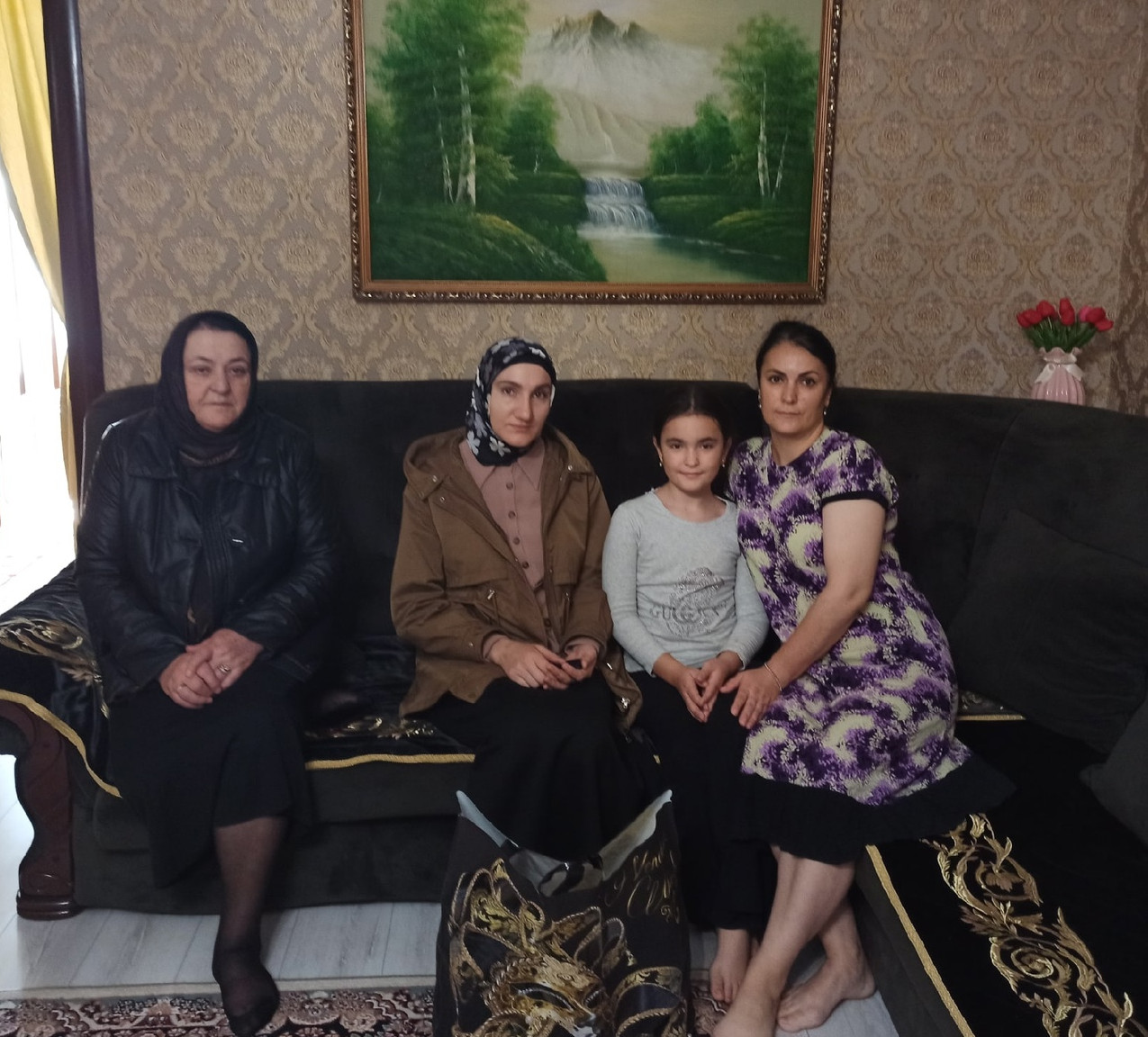 Посещение семьи СВО.