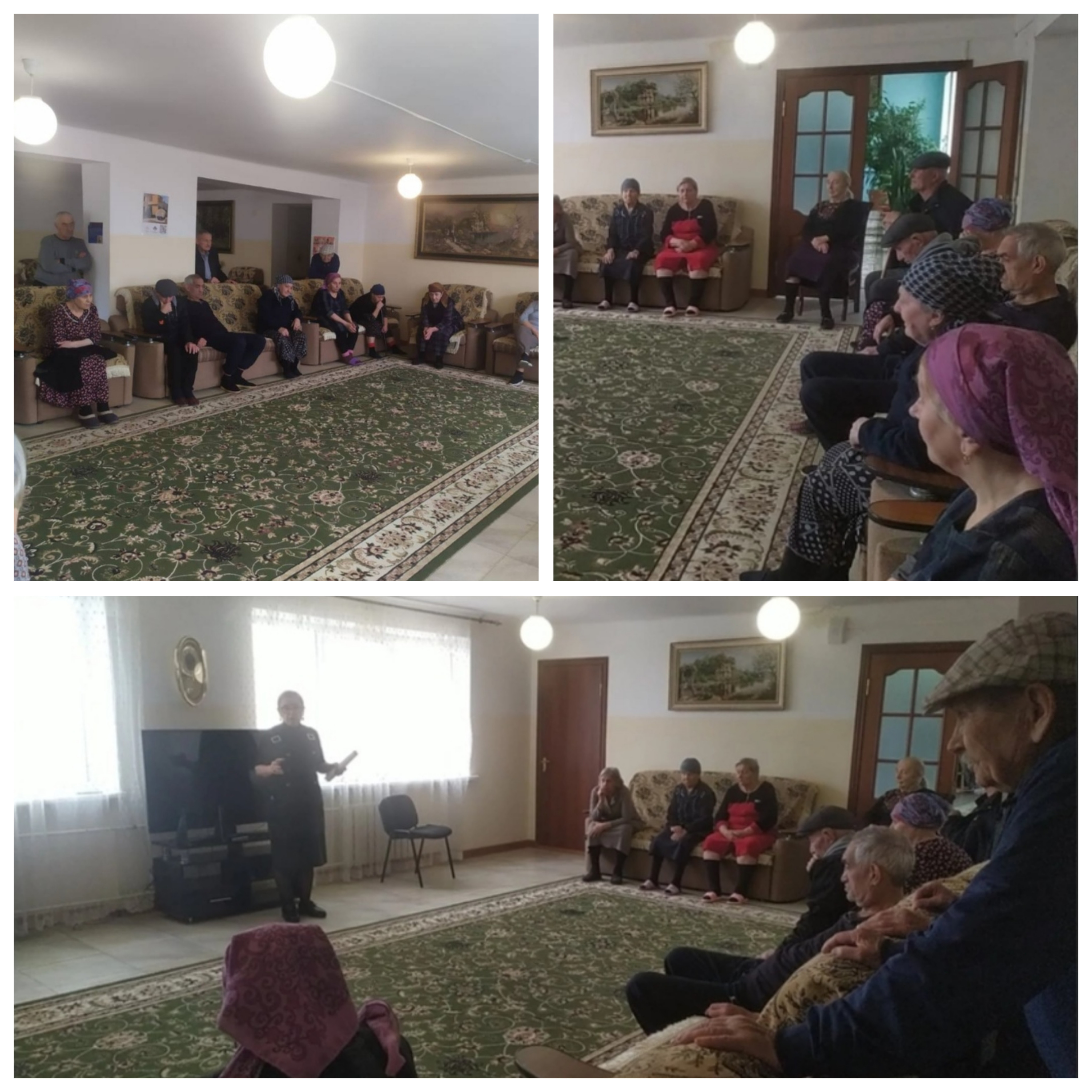 Инструктаж по   антитеррору в   доме - интернате "Ветеран".