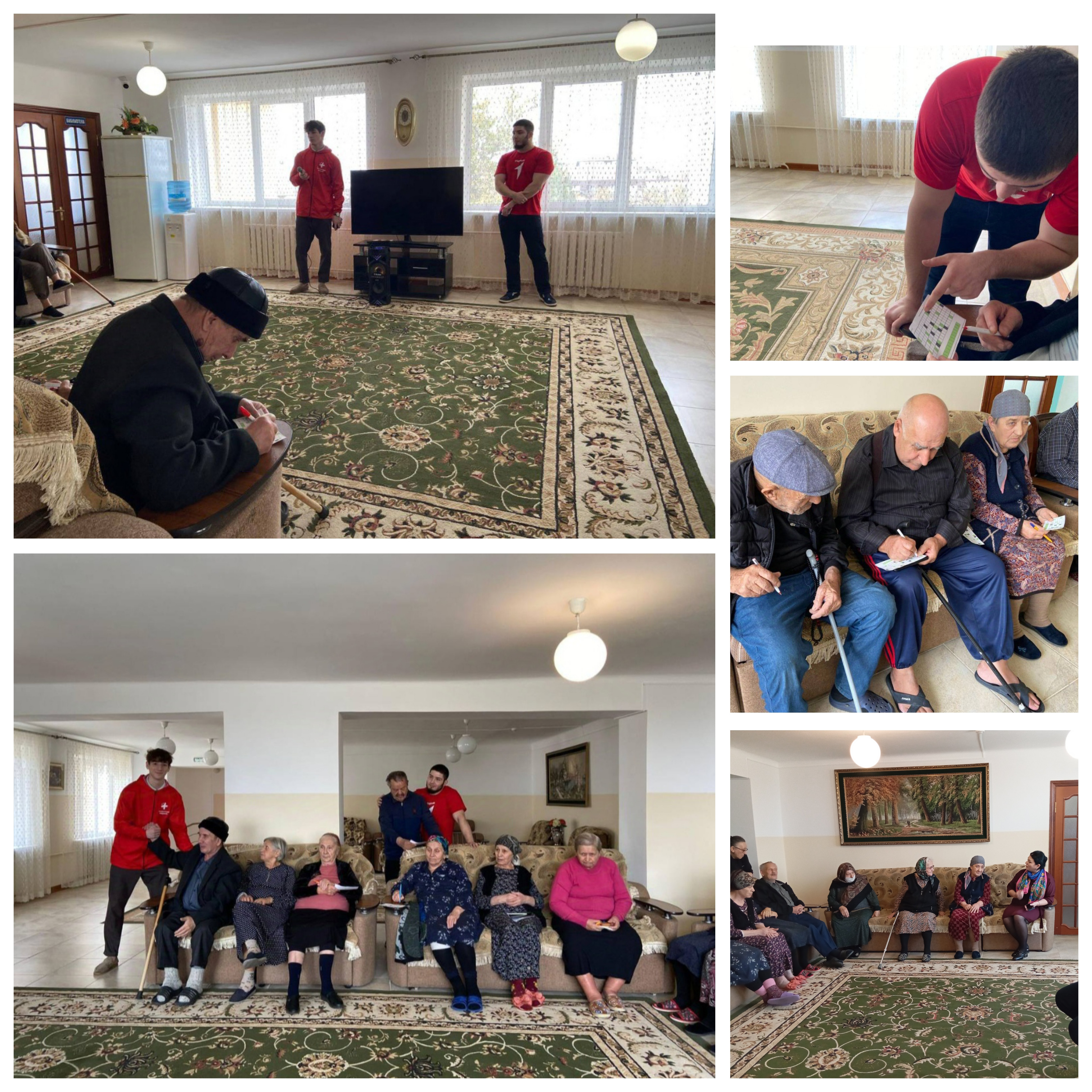 Ко Всемирному Дню борьбы с диабетом,  волонтеры-медики,совместно с «Движение Первых», провели в доме - интернате "Ветеран" интеллектуальную игру в формате лотереи "Где спрятан сахар"