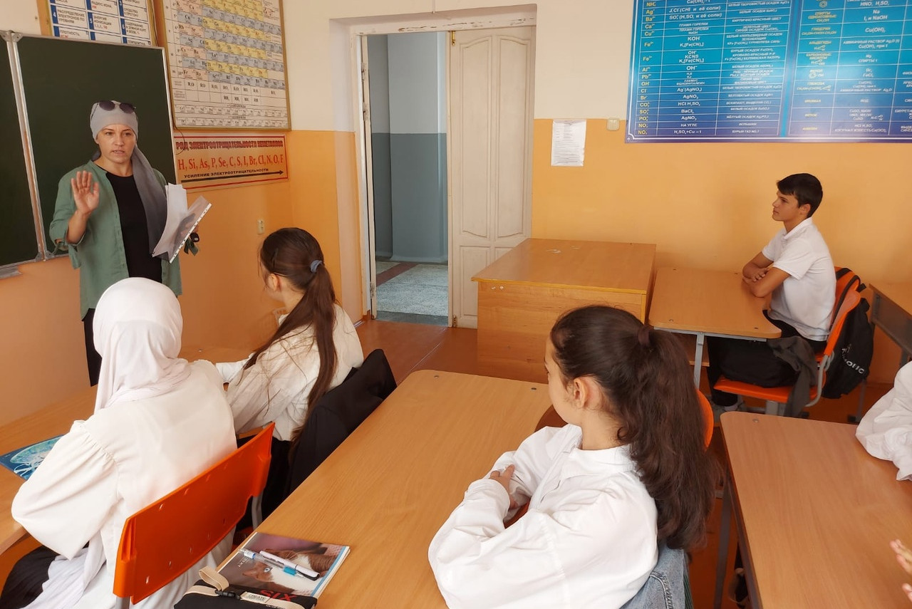 Проведение классного часа Антитеррористической направленности.