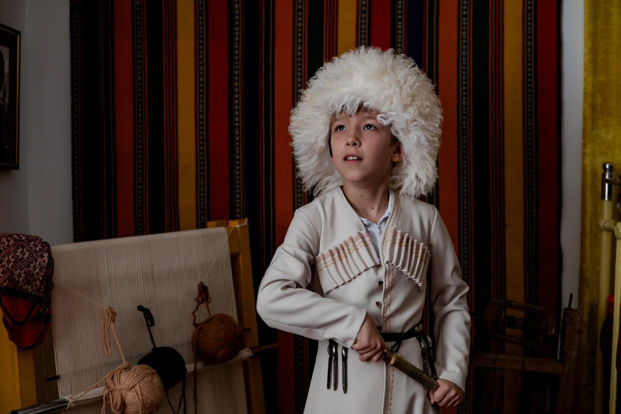 Воспитанники Дома-интерната «Забота» посетили Этнодом «Сакля»