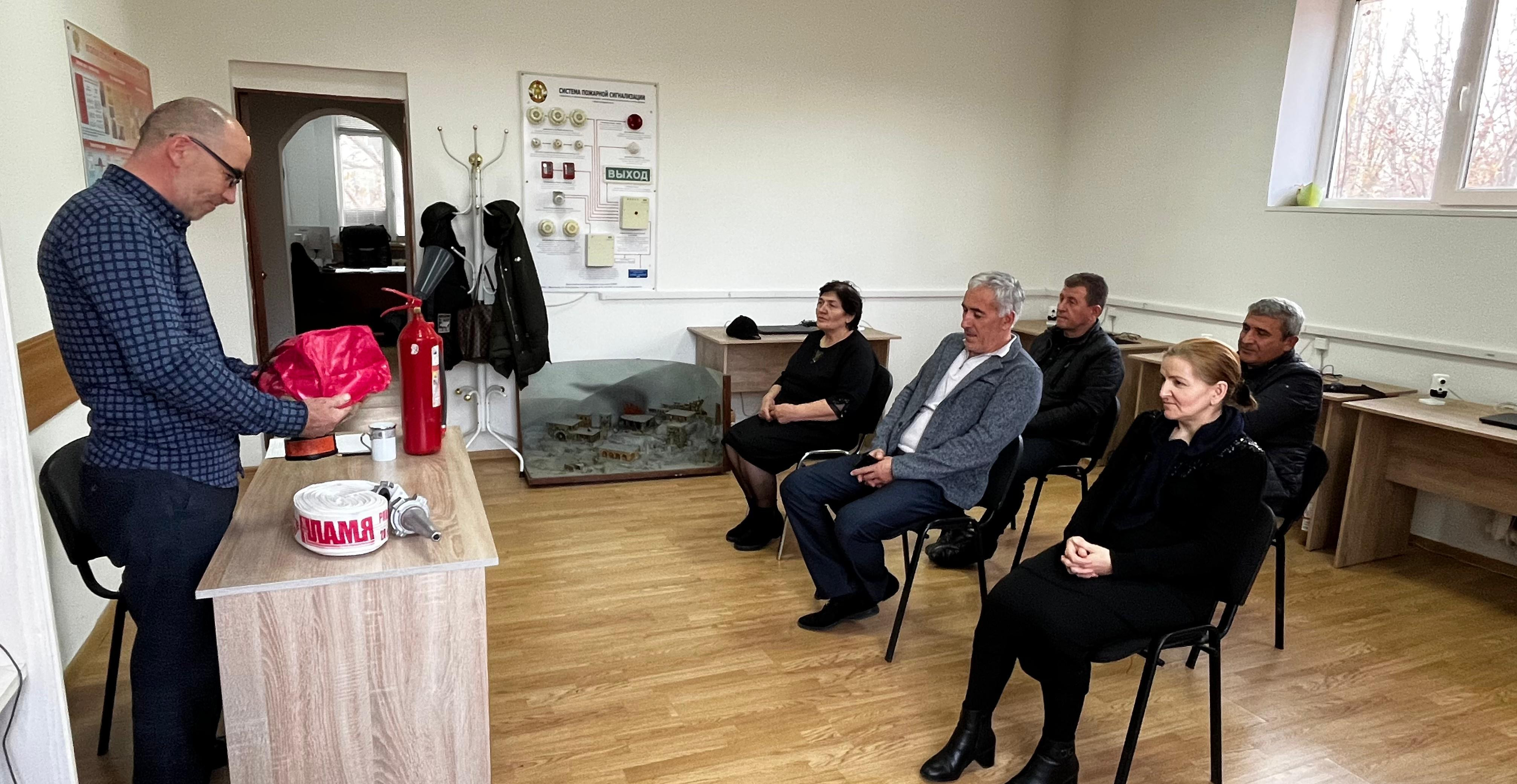 Дистанционное обучение ответственного по пожарной по безопасности директора службы занятости Лакского района Мусалаевой А.Г.