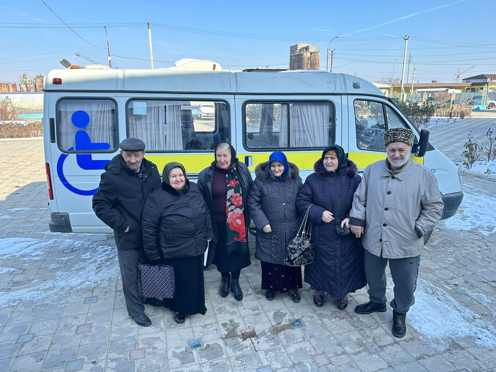 25 января выезд мобильной бригады "Старшее поколение" с.Комсомольское