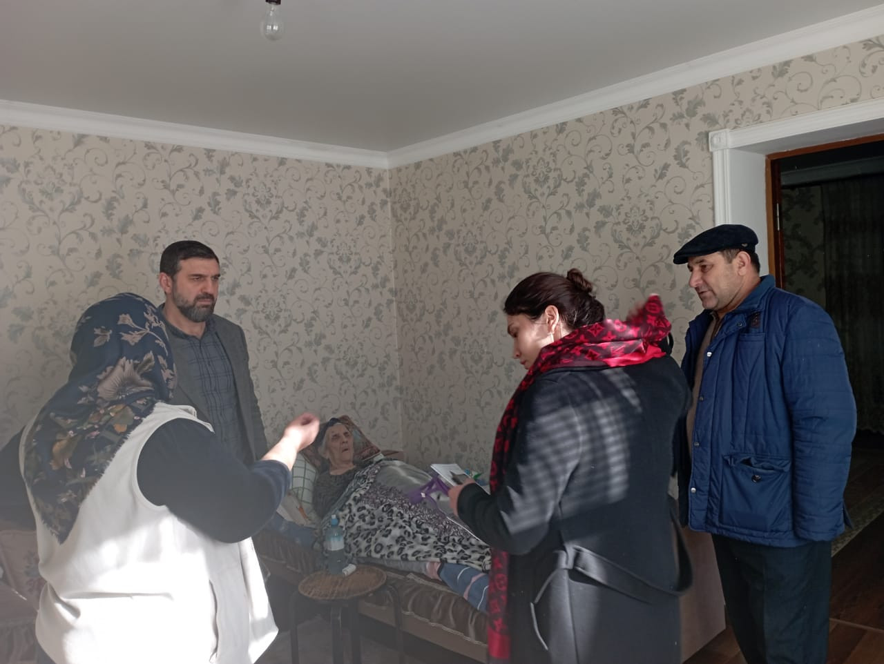 Оперативное реагирование на звонок «горячей линии» Министерства труда и социальной развития Республики Дагестан.