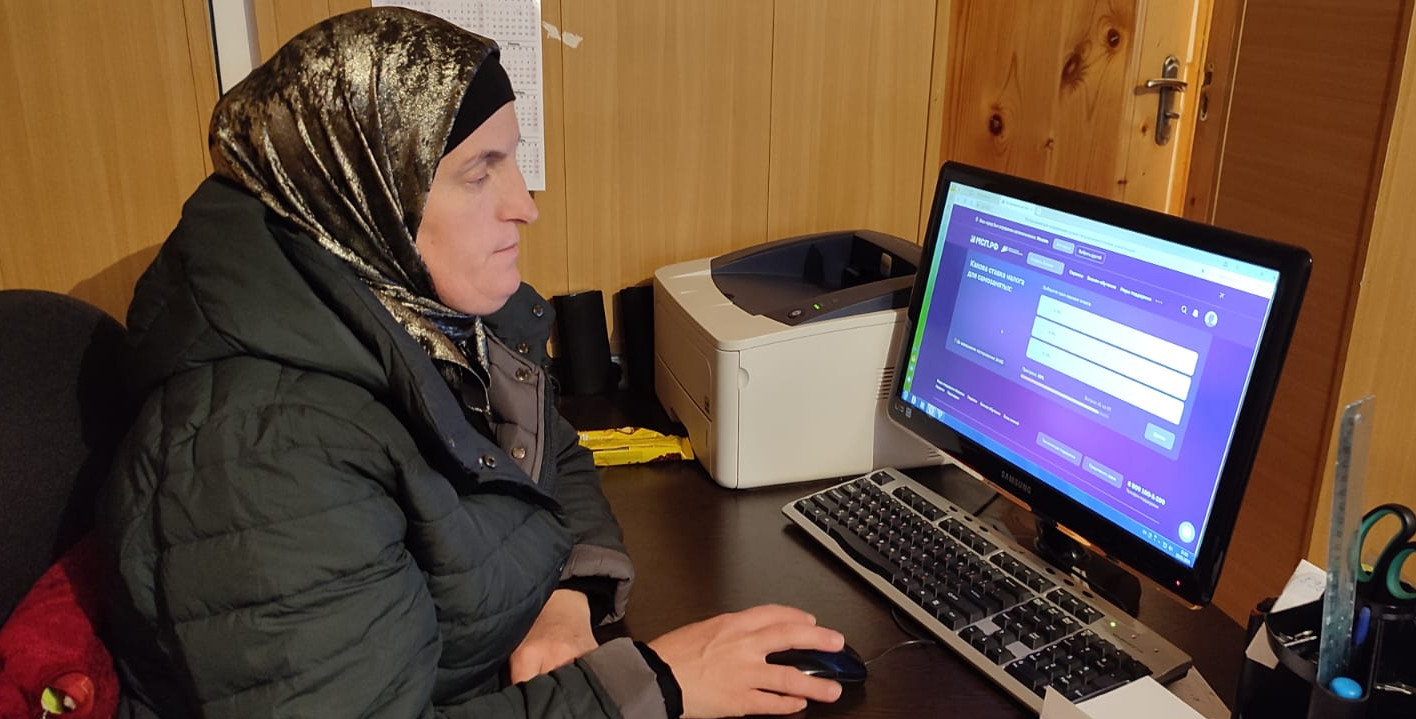 В Управление социальной защиты населения в МО "Гумбетовский район"прошло впервые тестирование для определения уровня предпринимательских компетенций