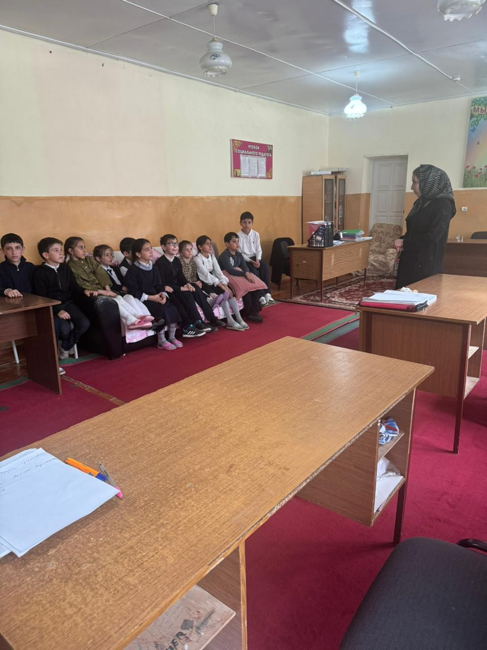 ?Психолог отделение дневного пребывания Гаджиева Д.М провела беседу на тему:» Здоровье главная ценность человеческой жизни .»