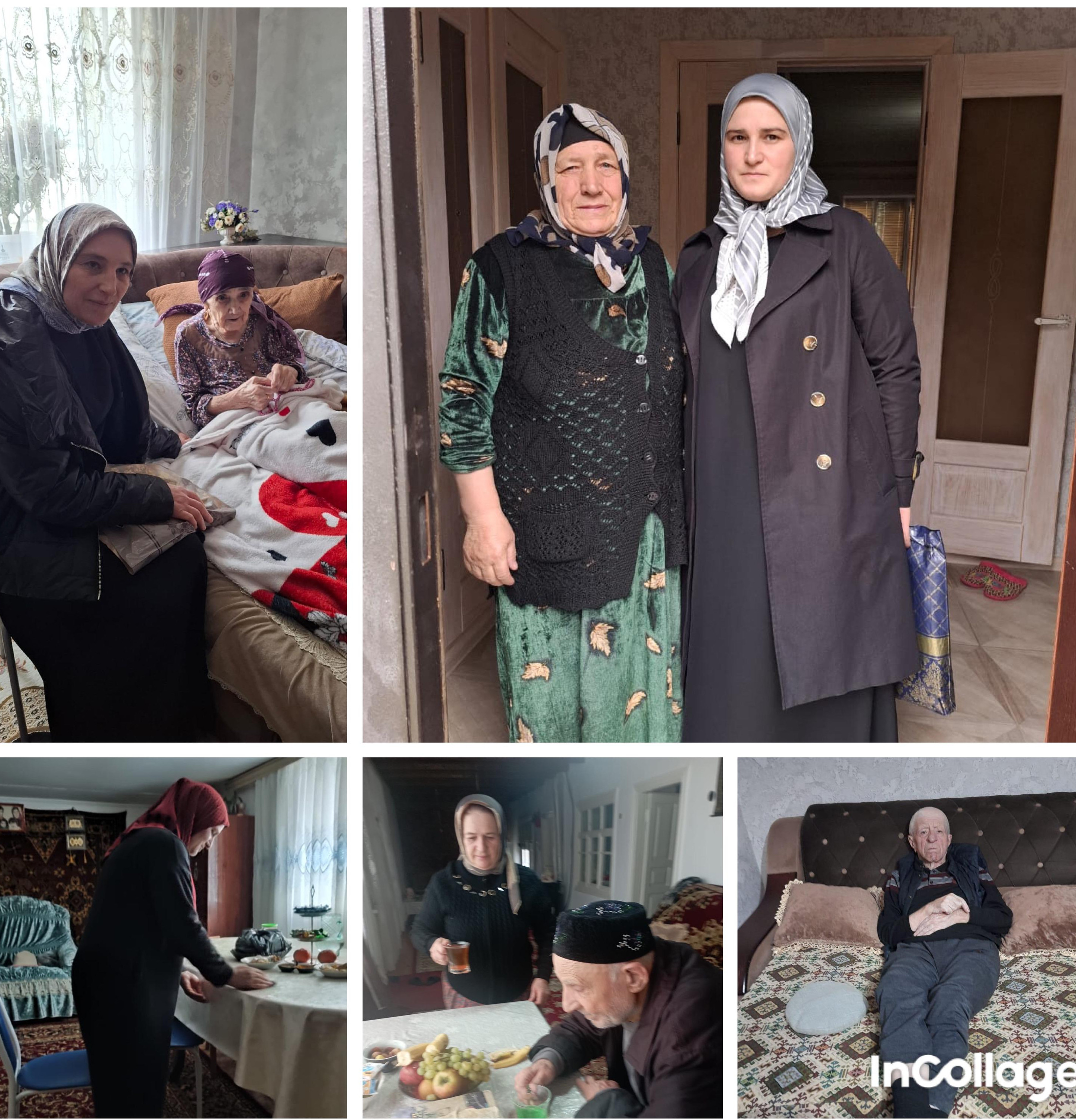 ?Соц работники ГБУ РД КЦСОН в МО «Левашинский район»соответствии с графиком посещают граждан состоящих на учете .  ?Оказывают им Соц -быт , соц -медицинские, соц-психологические,соц - правовые услуги .