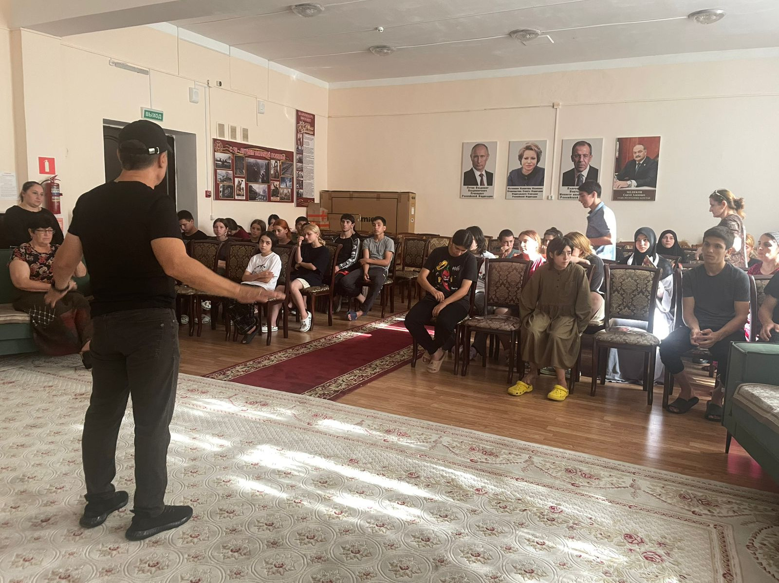 В детском доме №7 Минтруда Дагестана прошла учебная тренировка по отработке действий при террористической угрозе