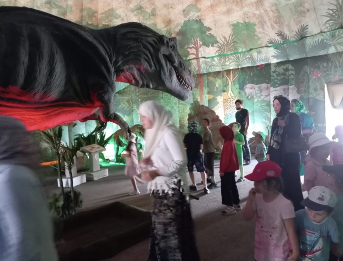 Посещение Дино-парка