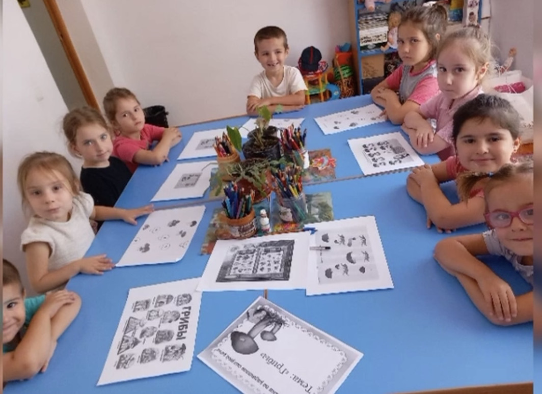 Занятие на тему "Грибы"