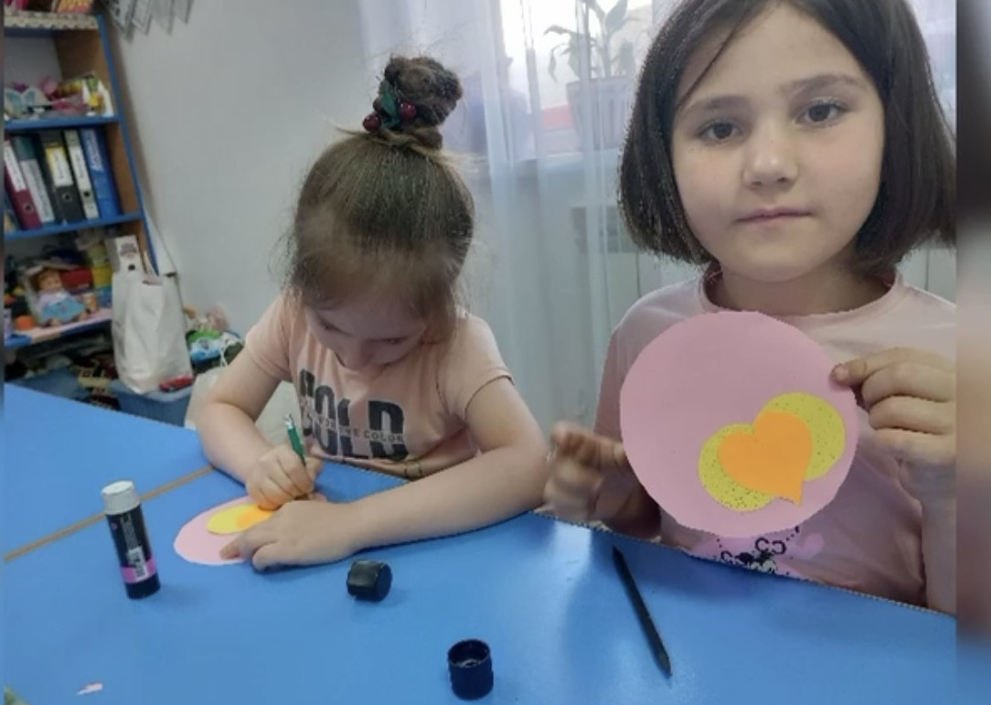 Аппликация "Заяц"