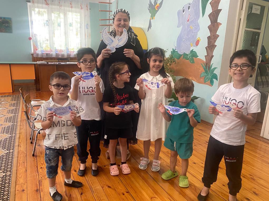 Провели Урок мира ко "Дню знаний" в стенах Центра