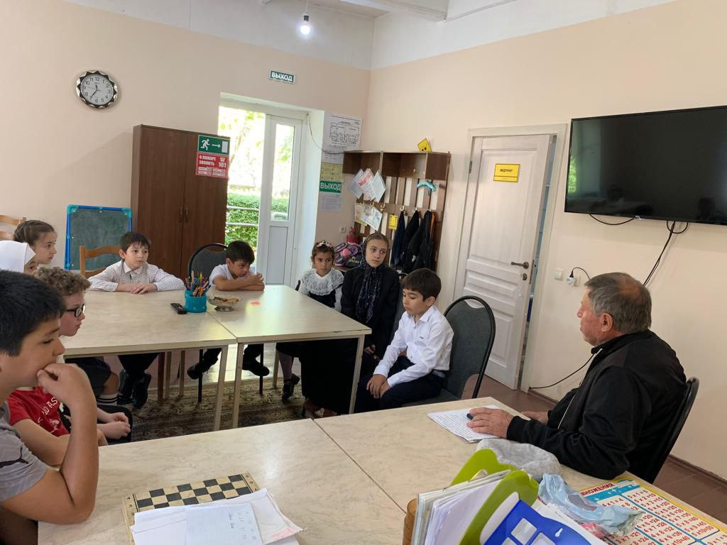 Беседа оперативно-профилактической операции "Защита"