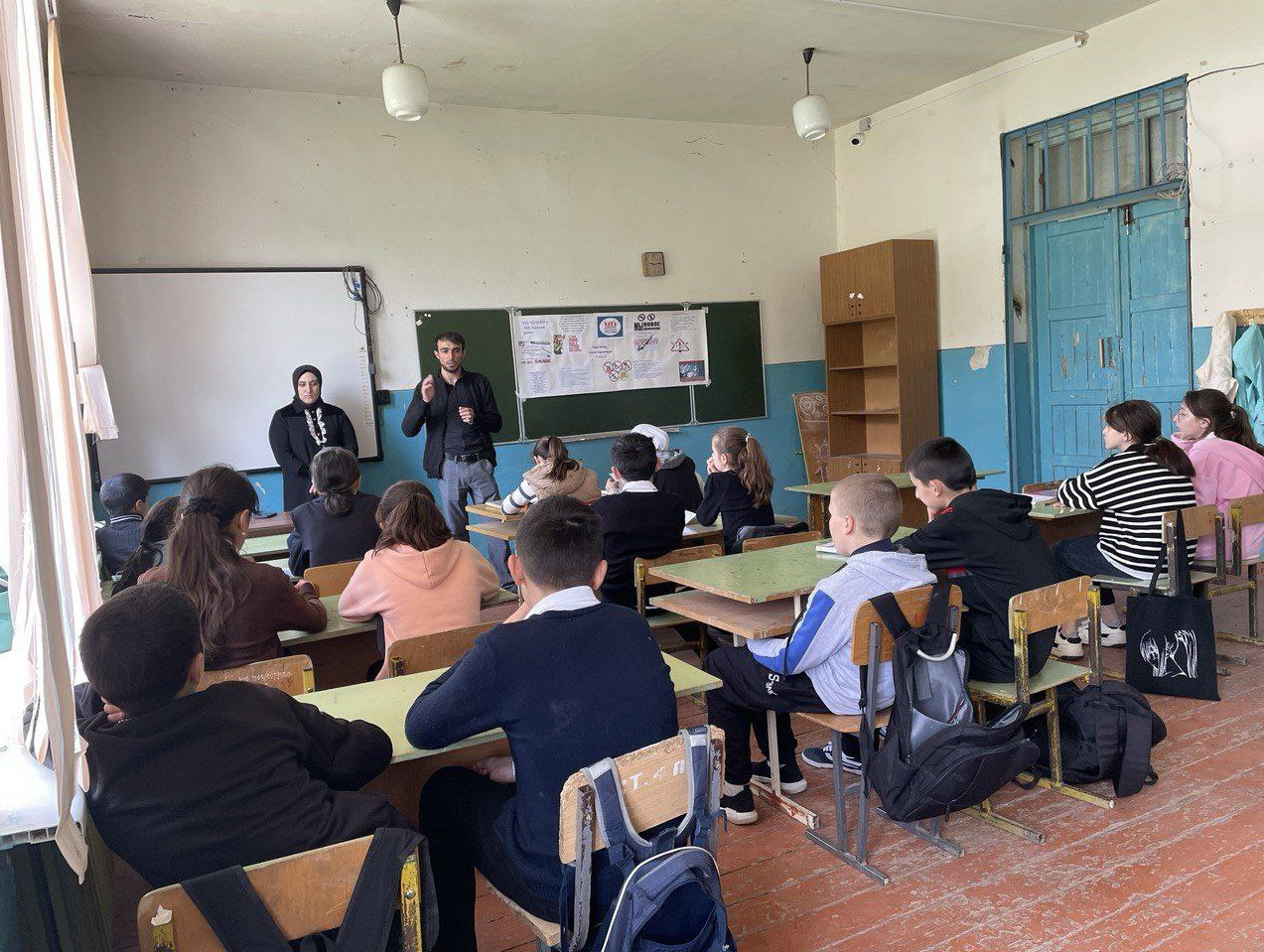 Согласно плану проведения месячника антинаркотической направленности и популяризации здорового образа жизни на территории РД