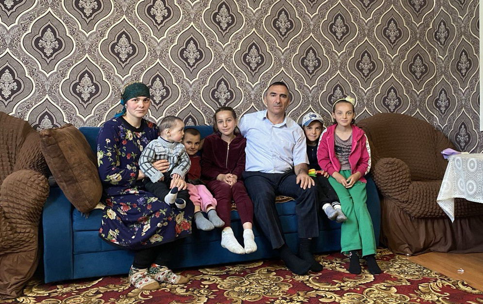 Посещение многодетной семьи участника СВО