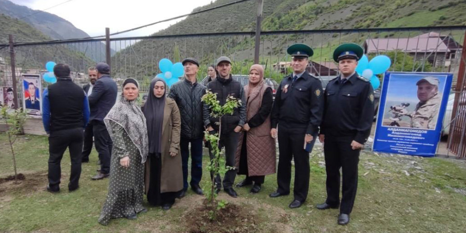 «Сад памяти»в Тляратинском районе.