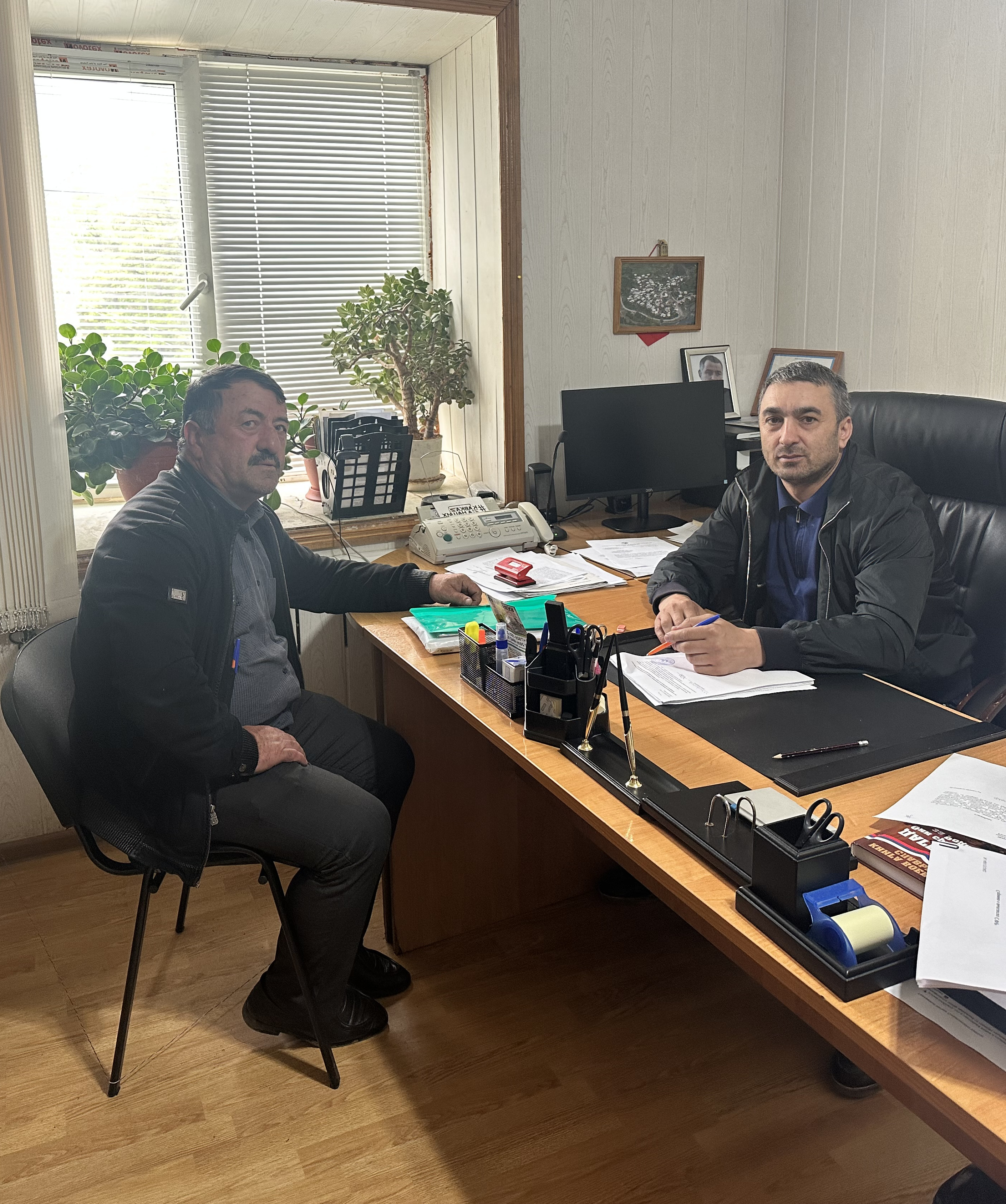 Встреча с отцом участников СВО.