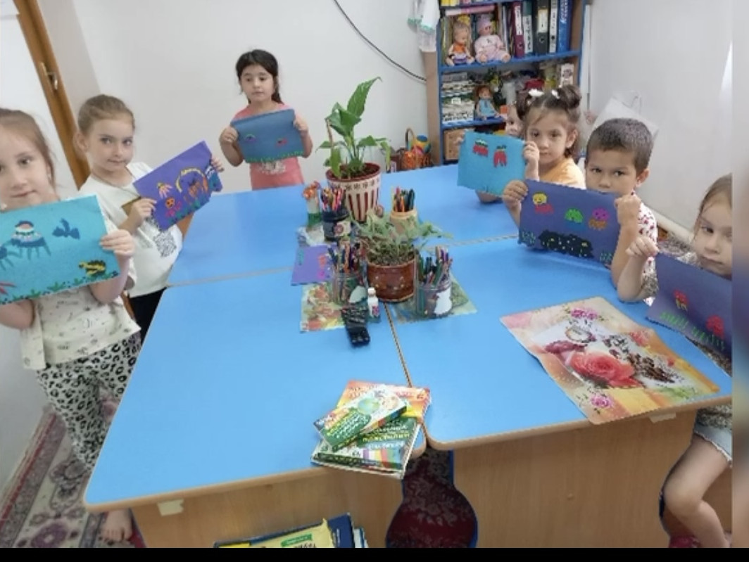 Пластилинография "Весёлые медузы"