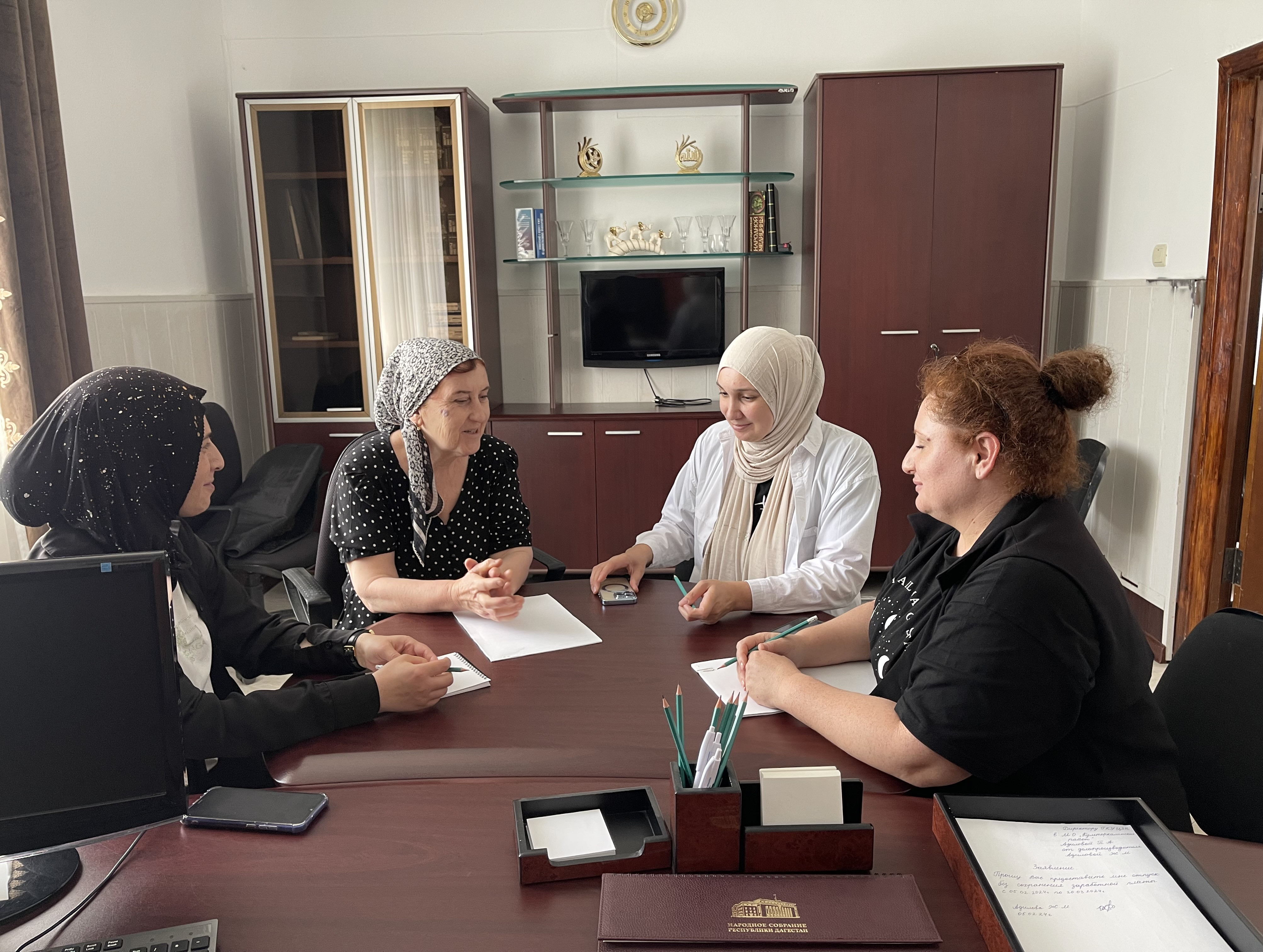 Бизнес-встреча предпринимателей.