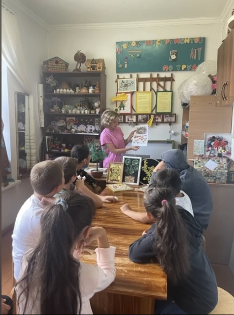 Урок по бисероплетению