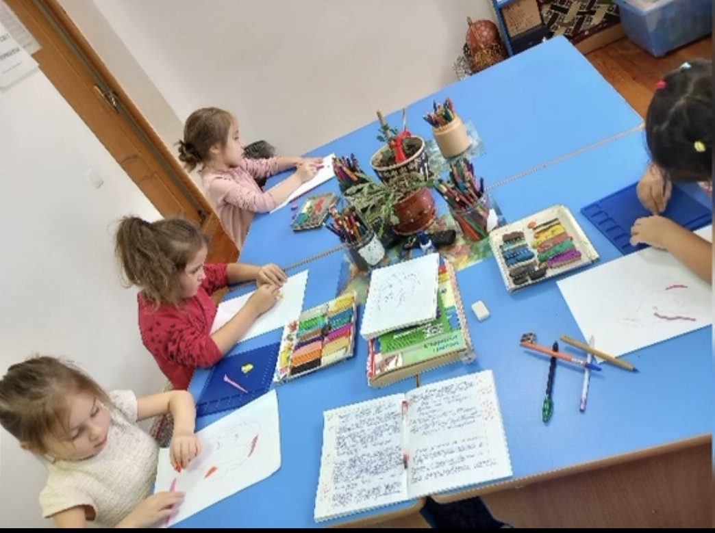 Пластилинография "портрет мамы"