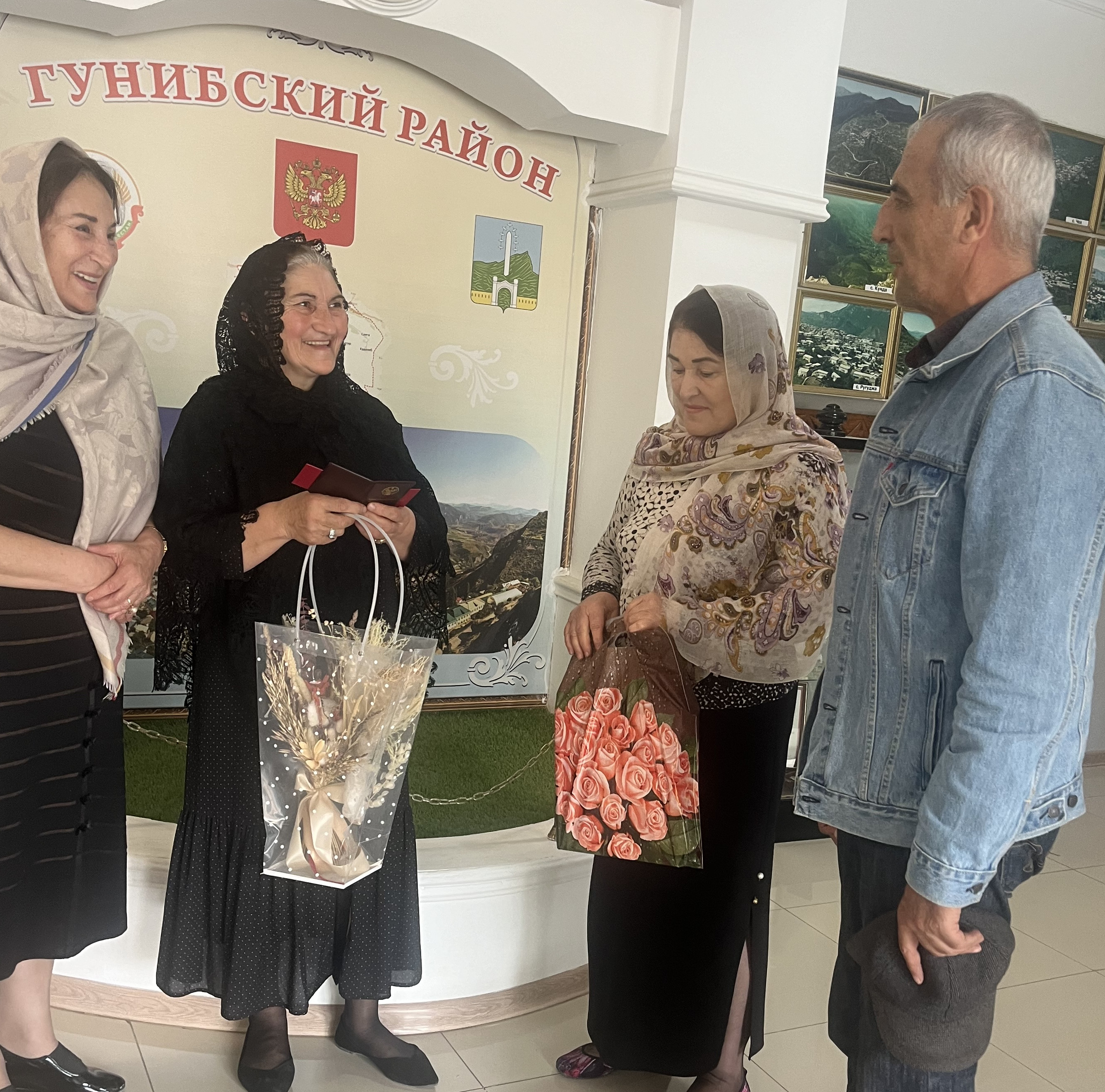 Очередное вручение удостоверений "Ветеран труда Республики Дагестан"