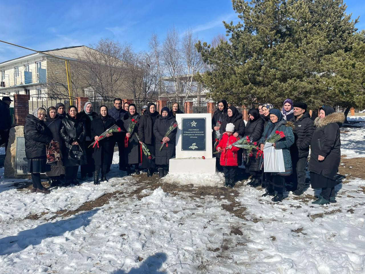 В Хунзахе состоялось официальное открытие парка "Воинской славы"!