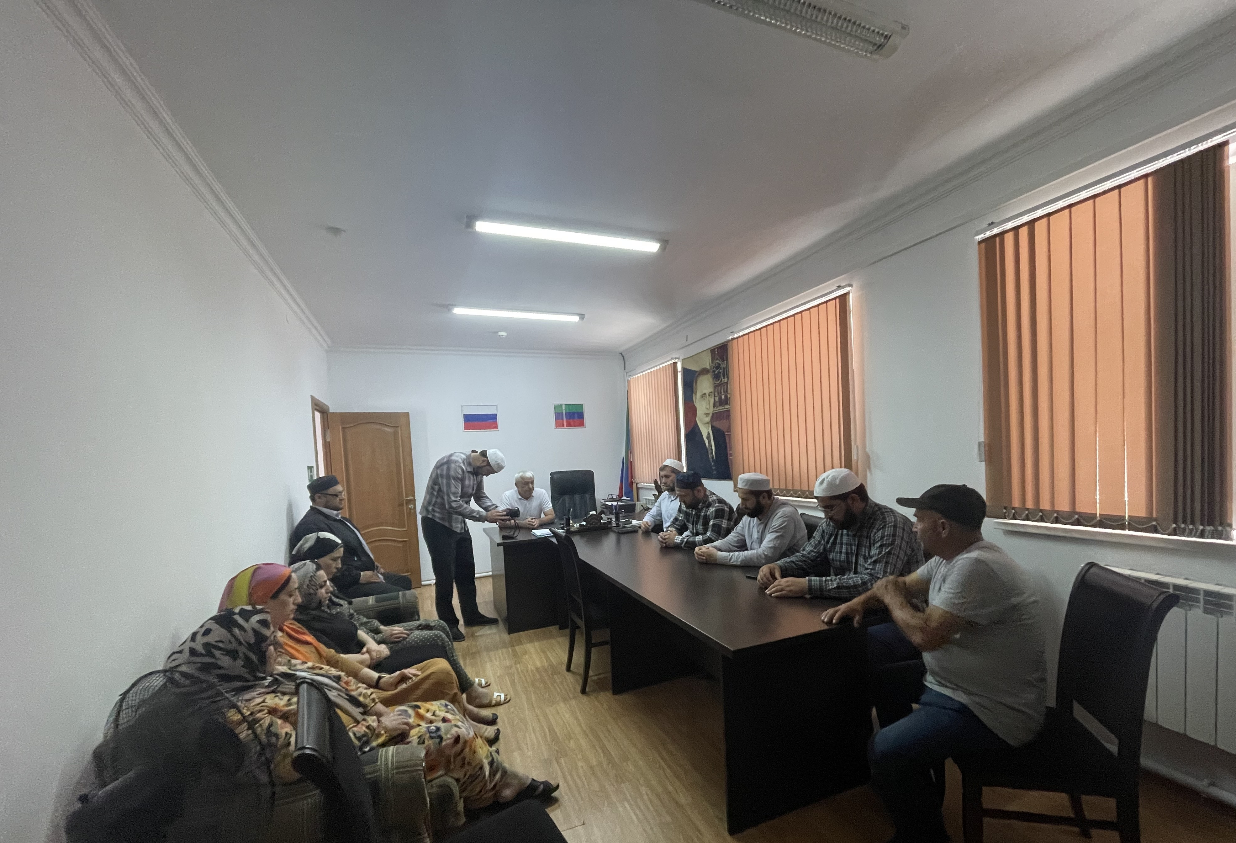 Встреча с представителями Духовного управления