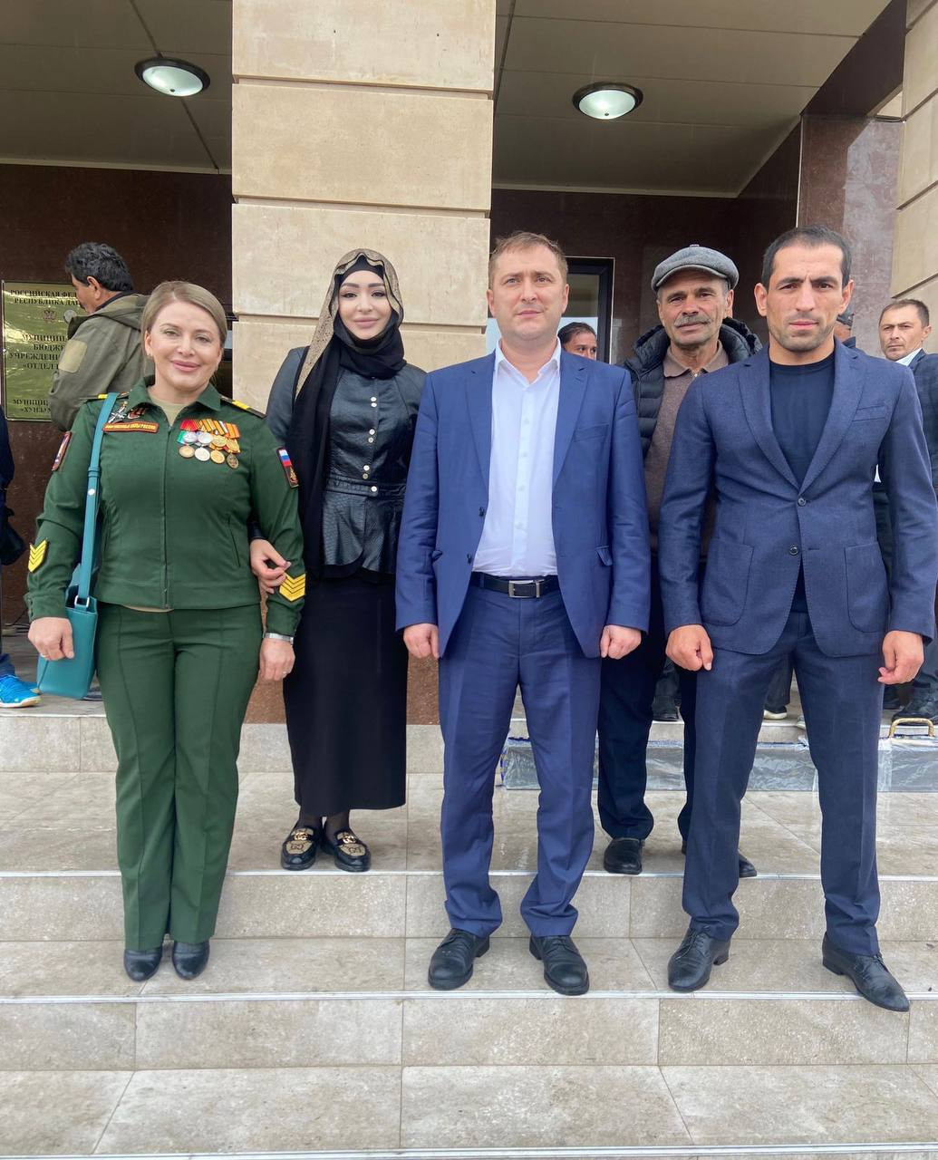 Министр труда и Социального развития РД Казиев Мурад Низамиевич посетил  Хунзахский район.