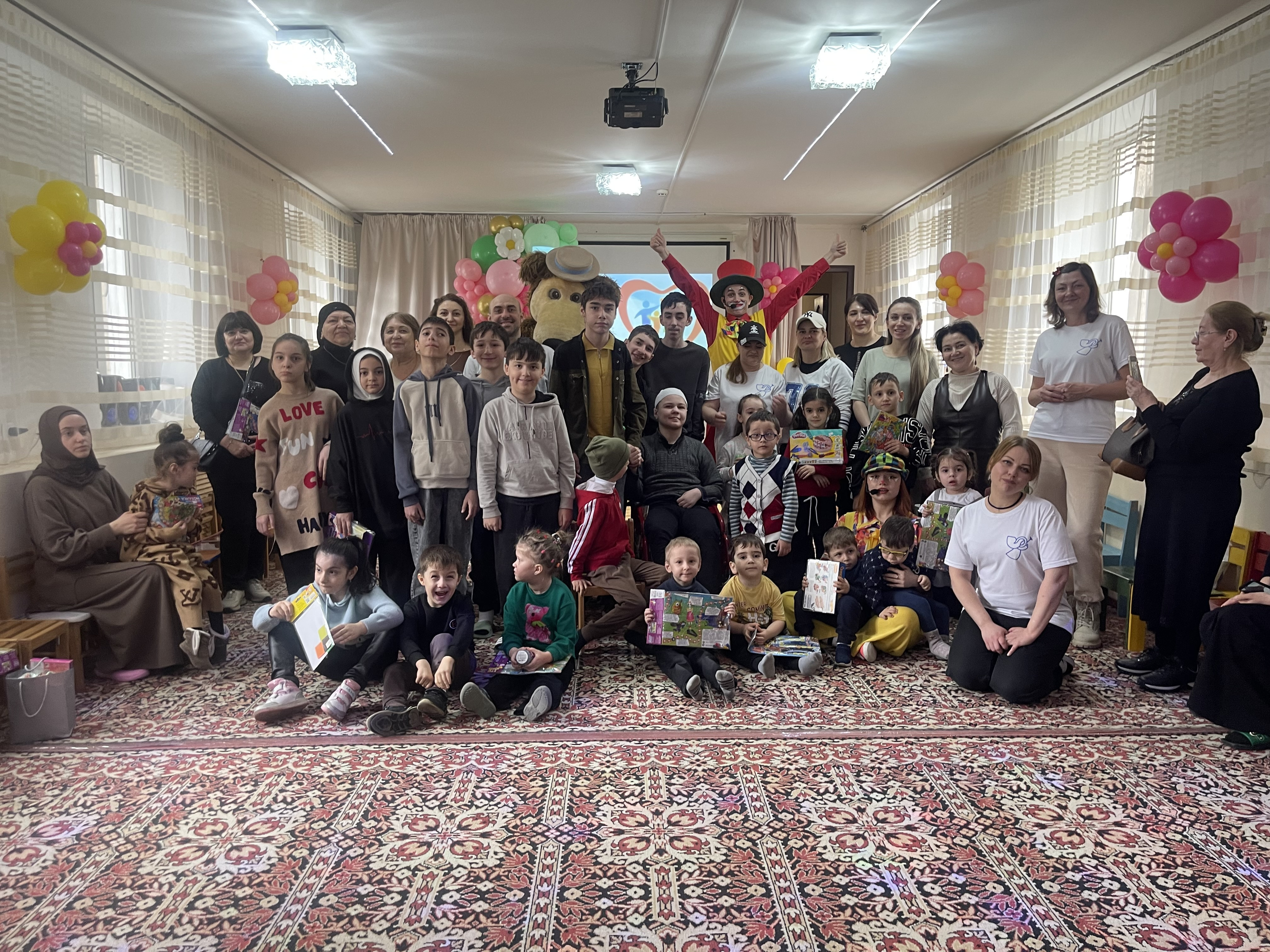 В реабилитационном центре Махачкалы прошло мероприятие в рамках проведения Года семьи