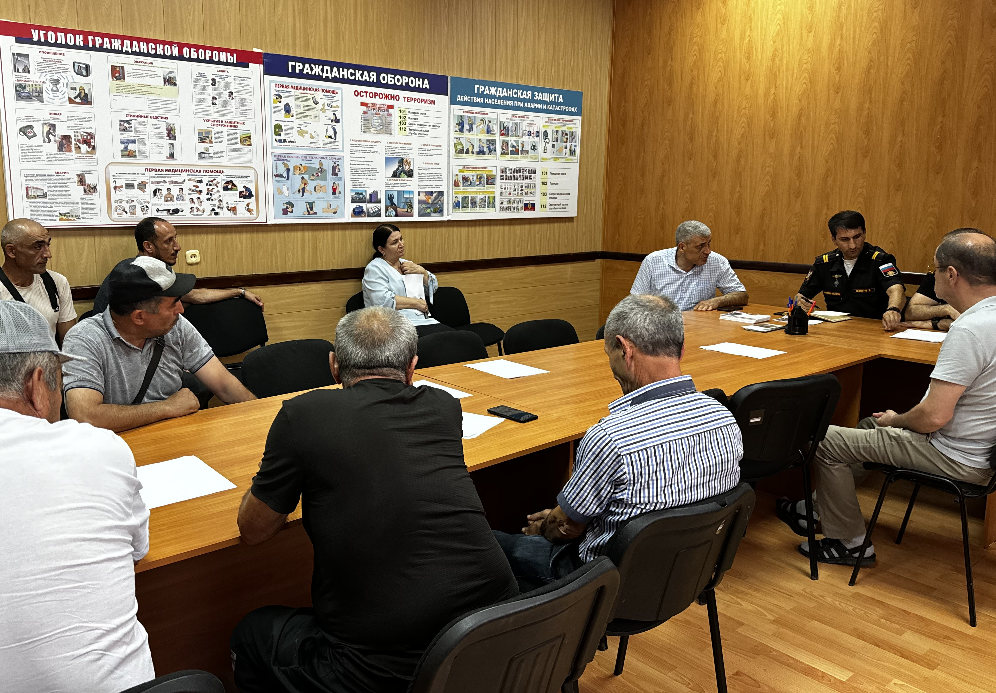 Встреча с безработными гражданами по вопросам призывы на военную службу по контракту