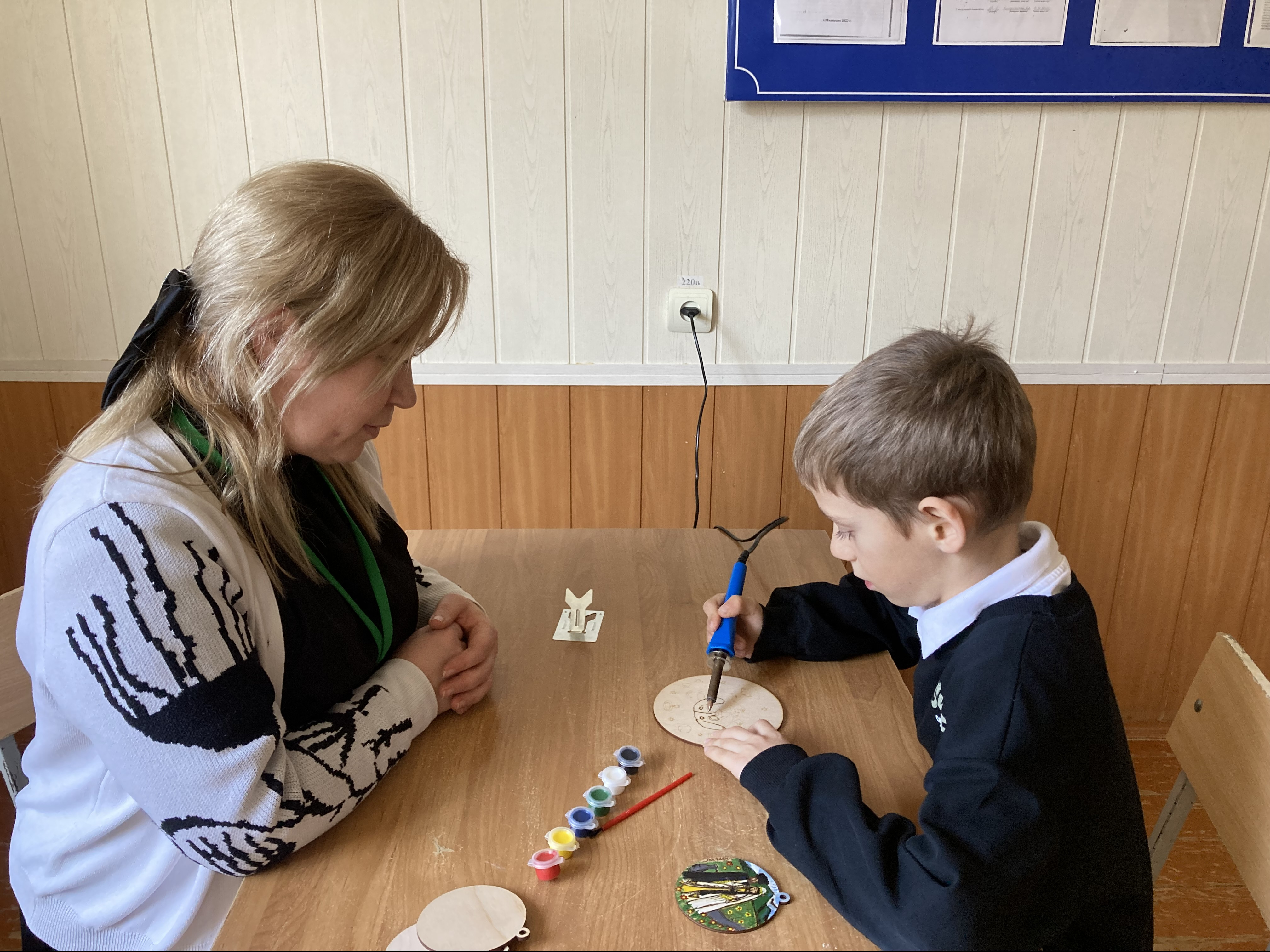 Творческий мастер-класс выжигания по дереву